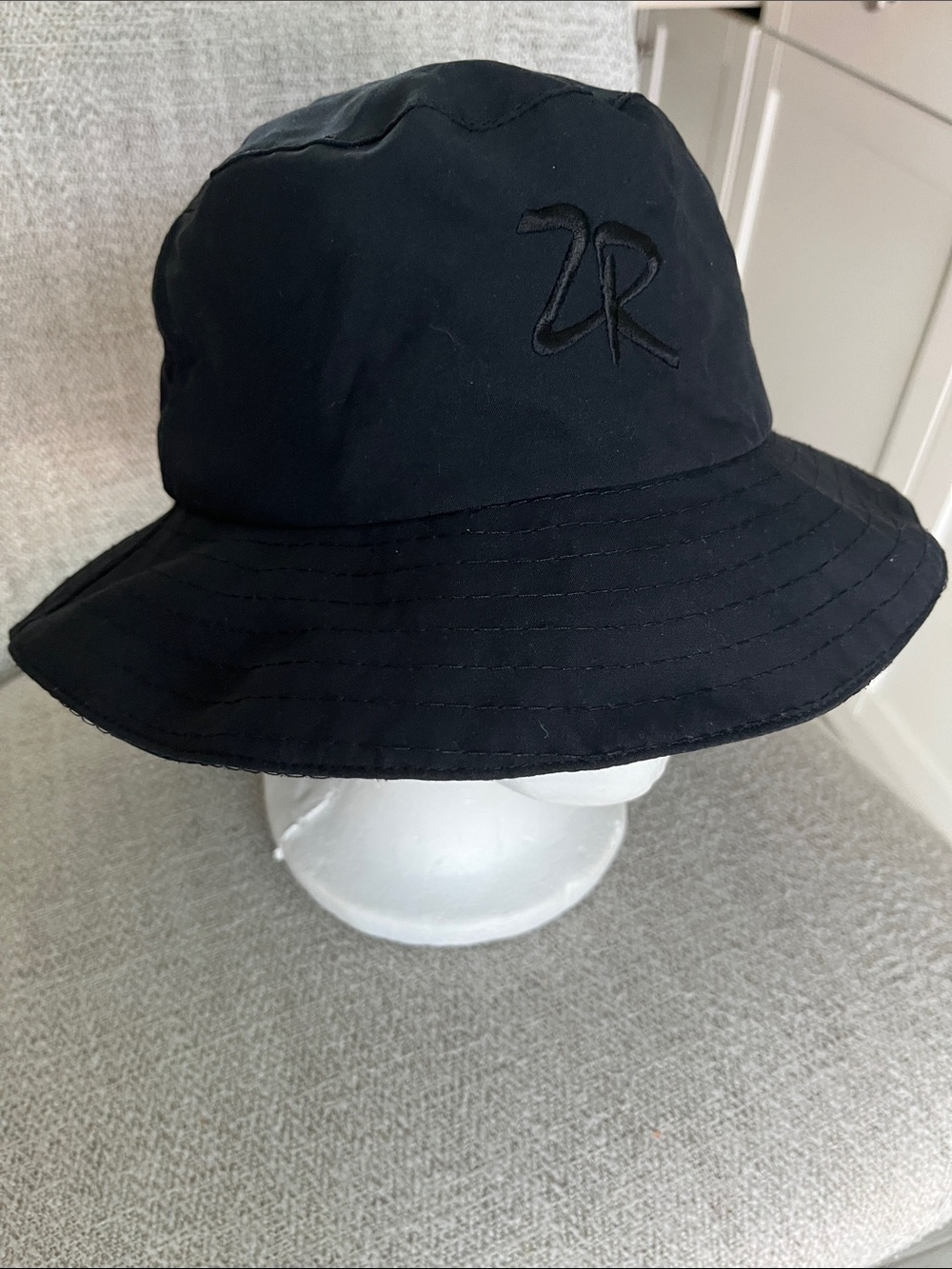 VTG Zero Restriction GoreTex bucket hat  black lightweight adjustable made inUSA